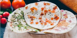 Dakhin Indian restaurant Glasgow makes fresh gluten free bread with vegetables